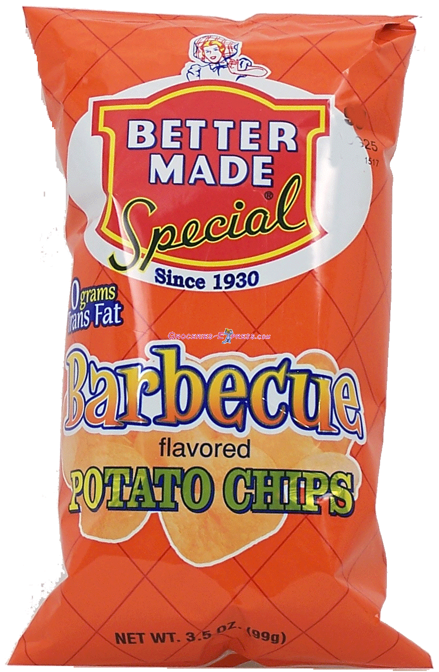 Better Made&nbsp;&nbsp;BBQ Flavored Potato Chips Full-Size Picture